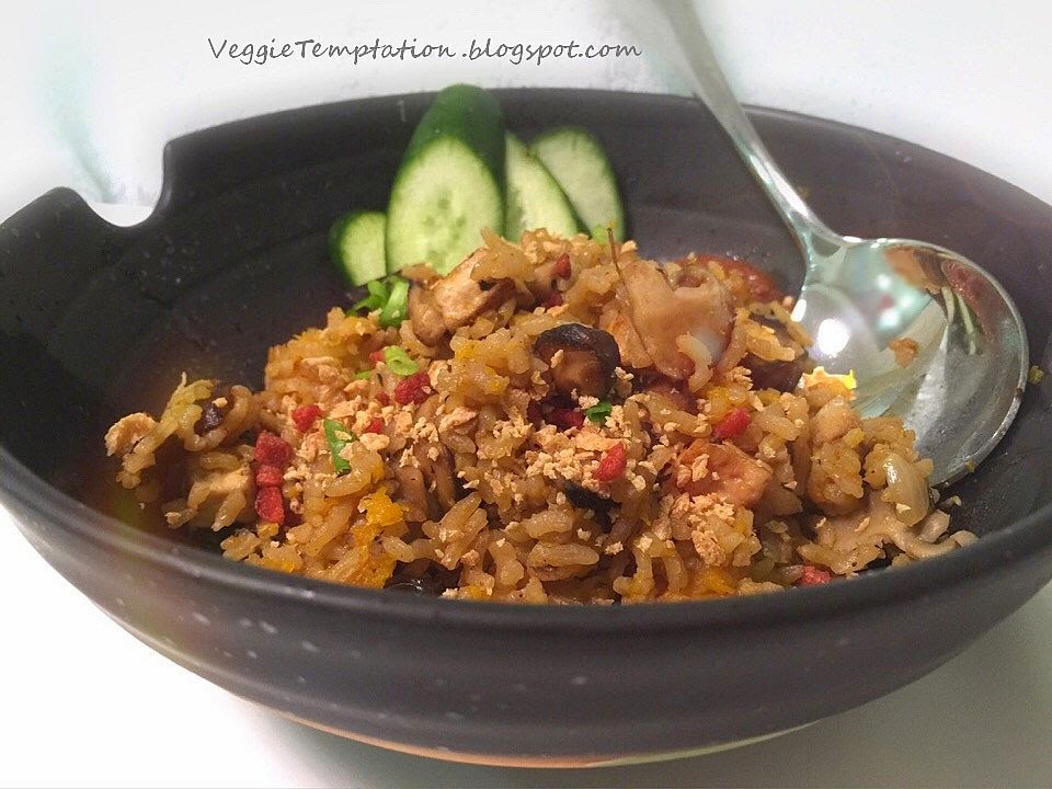 ♥ Veggie Temptation Vegan/Vegetarian Yam Rice (OnePot)